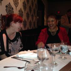Lucy with Denise Coley from Cisco, one of the nicest ladies we have ever met!