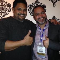 Wayne with Charles Proust, CEO of Supply Nation