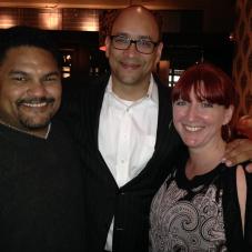 Wayne and Lucy with David Hinson, National Director at the Minority Business Development Agency in America